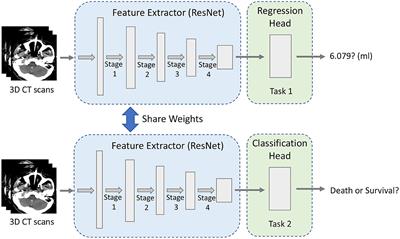 Unified ICH quantification and prognosis prediction in NCCT images using a multi-task interpretable network